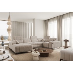 U-shaped Corner Sofa Ballagio IV with Sleeping Function – Sophisticated Comfort and Elegance | [Twoja Firma]