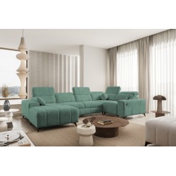 U-shaped Corner Sofa Ballagio IV with Sleeping Function – Sophisticated Comfort and Elegance | [Twoja Firma]