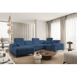 U-shaped Corner Sofa Ballagio IV with Sleeping Function – Sophisticated Comfort and Elegance | [Twoja Firma]