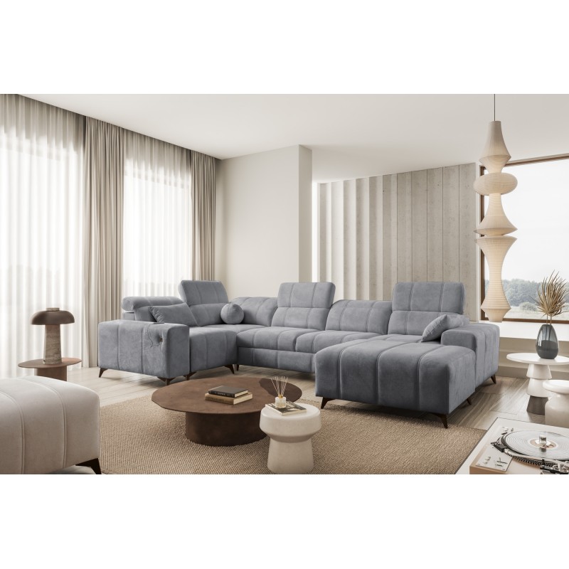 U-shaped Corner Sofa Ballagio IV with Sleeping Function – Sophisticated Comfort and Elegance | [Twoja Firma]
