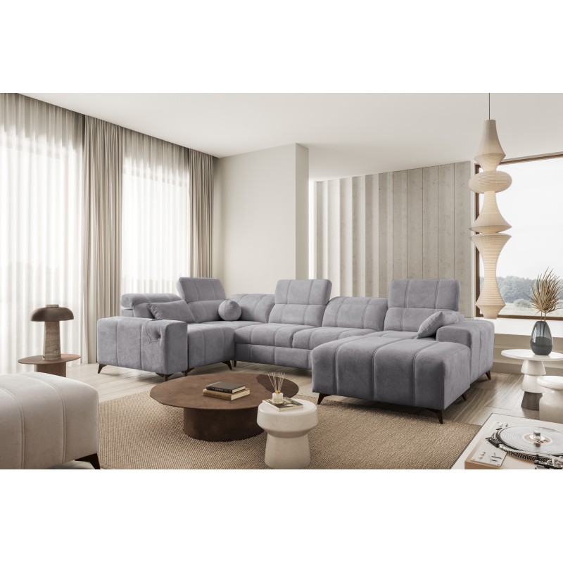 U-shaped Corner Sofa Ballagio IV with Sleeping Function – Sophisticated Comfort and Elegance | [Twoja Firma]