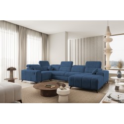 U-shaped Corner Sofa Ballagio IV with Sleeping Function – Sophisticated Comfort and Elegance | [Twoja Firma]