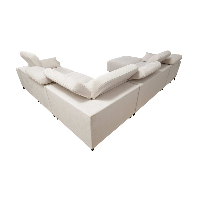 Sofá esquinero en forma de U Ballagio VIII Mix con función de cama y relajación | Muebles de estilo excepcional Sofá esquinero en forma de U Ballagio VIII Mix con función de cama y relajación | Muebles de estilo excepcional
