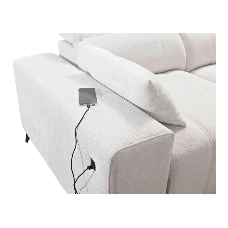U-shaped corner sofa Ballagio X with a sleeping function, fabric Spring 1102 U-shaped corner sofa Ballagio X with a sleeping function, fabric Spring 1102