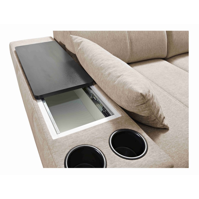 Ecksofa Milano IX mit Schlaffunktion in Gewebe Plecionka, Verita 76 - eine Kombination aus Stil und Funktionalität Ecksofa Milano IX mit Schlaffunktion in Gewebe Plecionka, Verita 76 - eine Kombination aus Stil und Funktionalität