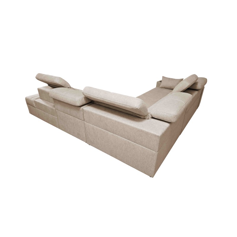 Ecksofa Milano IX mit Schlaffunktion in Gewebe Plecionka, Verita 76 - eine Kombination aus Stil und Funktionalität Ecksofa Milano IX mit Schlaffunktion in Gewebe Plecionka, Verita 76 - eine Kombination aus Stil und Funktionalität