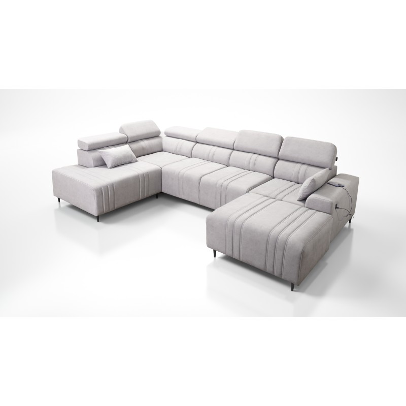 U-shaped corner sofa Verona VI with a sleeping function in Vena 14 fabric U-shaped corner sofa Verona VI with a sleeping function in Vena 14 fabric