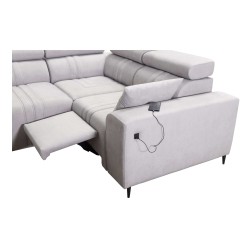 U-shaped corner sofa Verona IV Mix with a sleeping function and manual relax function, fabric Vena 14 U-shaped corner sofa Verona IV Mix with a sleeping function and manual relax function, fabric Vena 14