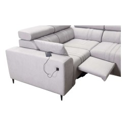 U-shaped corner sofa Verona IV Mix with a sleeping function and manual relax function, fabric Vena 8 U-shaped corner sofa Verona IV Mix with a sleeping function and manual relax function, fabric Vena 8