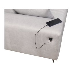 U-shaped corner sofa Verona IV Mix with a sleeping function and manual relax function, fabric Vena 14 U-shaped corner sofa Verona IV Mix with a sleeping function and manual relax function, fabric Vena 14