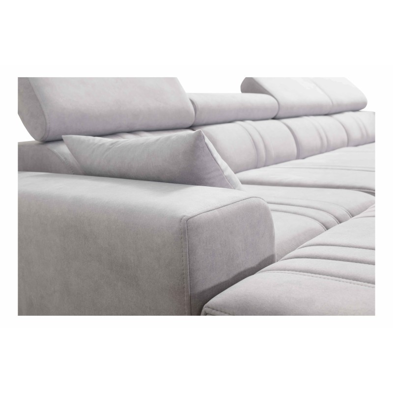U-shaped corner sofa Verona VIII Mix with a sleeping function and manual relax function, fabric Vena 3 U-shaped corner sofa Verona VIII Mix with a sleeping function and manual relax function, fabric Vena 3