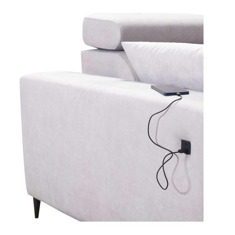U-förmiges Ecksofa Verona X Mix mit Schlaffunktion und manueller Relaxfunktion Stoff Vena 6 U-förmiges Ecksofa Verona X Mix mit Schlaffunktion und manueller Relaxfunktion Stoff Vena 6