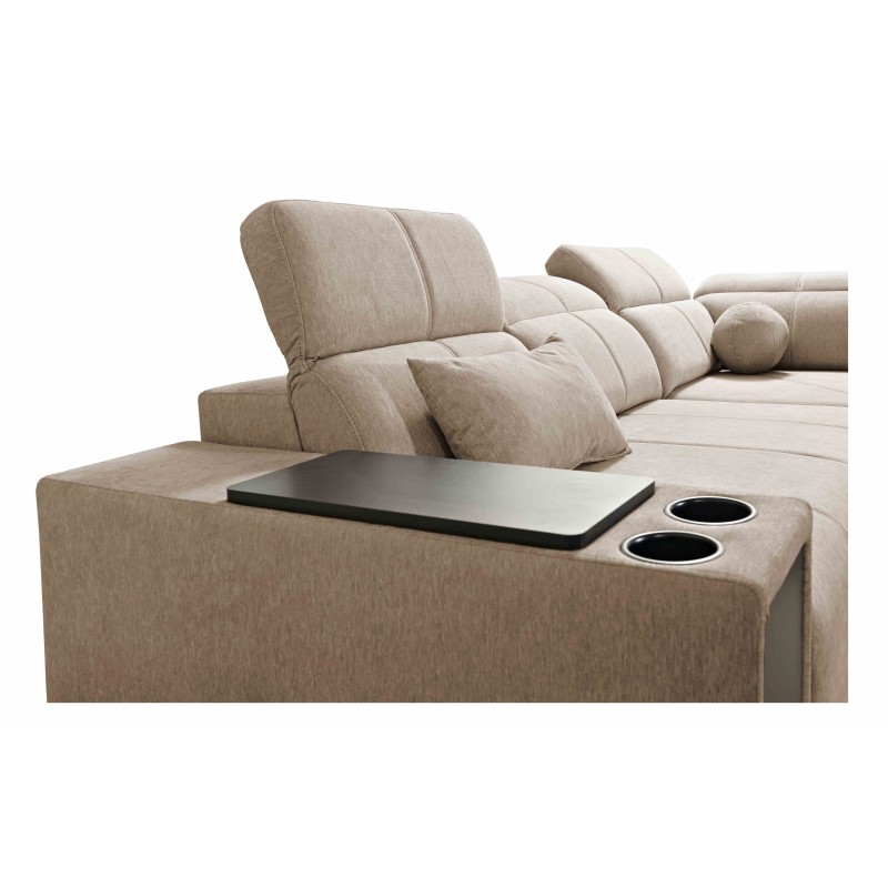 Ecksofa Milano IX mit Schlaffunktion im Stoff Plecionka, Verita 28 - eine Kombination aus Stil und Funktionalität Ecksofa Milano IX mit Schlaffunktion im Stoff Plecionka, Verita 28 - eine Kombination aus Stil und Funktionalität