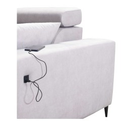 U-förmiges Ecksofa Verona X Mix mit Schlaffunktion und manueller Relaxfunktion Stoff Vena 10 U-förmiges Ecksofa Verona X Mix mit Schlaffunktion und manueller Relaxfunktion Stoff Vena 10