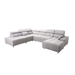 U-shaped Verona X corner sofa with a sleeping function, fabric Vena 6 U-shaped Verona X corner sofa with a sleeping function, fabric Vena 6