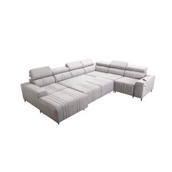 U-shaped corner sofa Verona VIII with a sleeping function, fabric Vena 13 U-shaped corner sofa Verona VIII with a sleeping function, fabric Vena 13