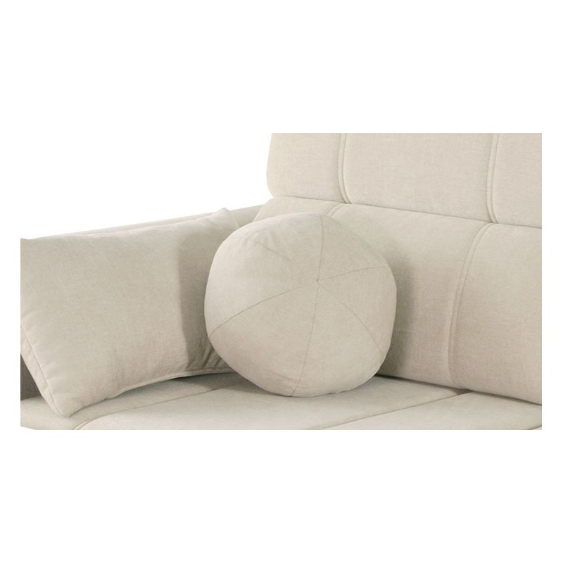 Sofá en forma de U Luxor IV con función de cama tela Wind 02 Sofá en forma de U Luxor IV con función de cama tela Wind 02