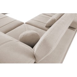 Luxor X U-shaped corner sofa with a sleeping function, fabric Wind 90