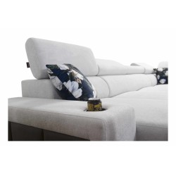 Prestige X Corner Sofa with Sleeping Function - Soft to Touch, Freya 210.04 + Tauro 8202 | Your Furniture Prestige X Corner Sofa with Sleeping Function - Soft to Touch, Freya 210.04 + Tauro 8202 | Your Furniture