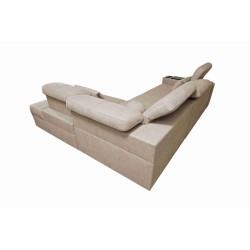 Sofá esquinero Milano VII con función de cama | Mueble elegante para tu sala de estar