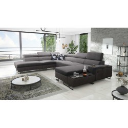 Narożnik U Prestige X z funkcją spania - Miękka w dotyku, Freya 210.23 + Tauro 8207 | Twoje meble Narożnik U Prestige X z funkcją spania - Miękka w dotyku, Freya 210.23 + Tauro 8207 | Twoje meble