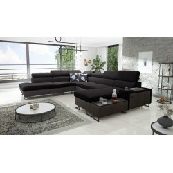 Prestige X Ecksofa mit Schlaffunktion - Weich im Griff, Freya 210.25 + Tauro 8207 | Ihre Möbel