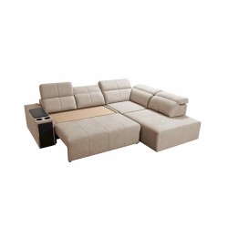 Sofá esquinero Milano VII con función de cama | Mueble elegante para tu sala de estar