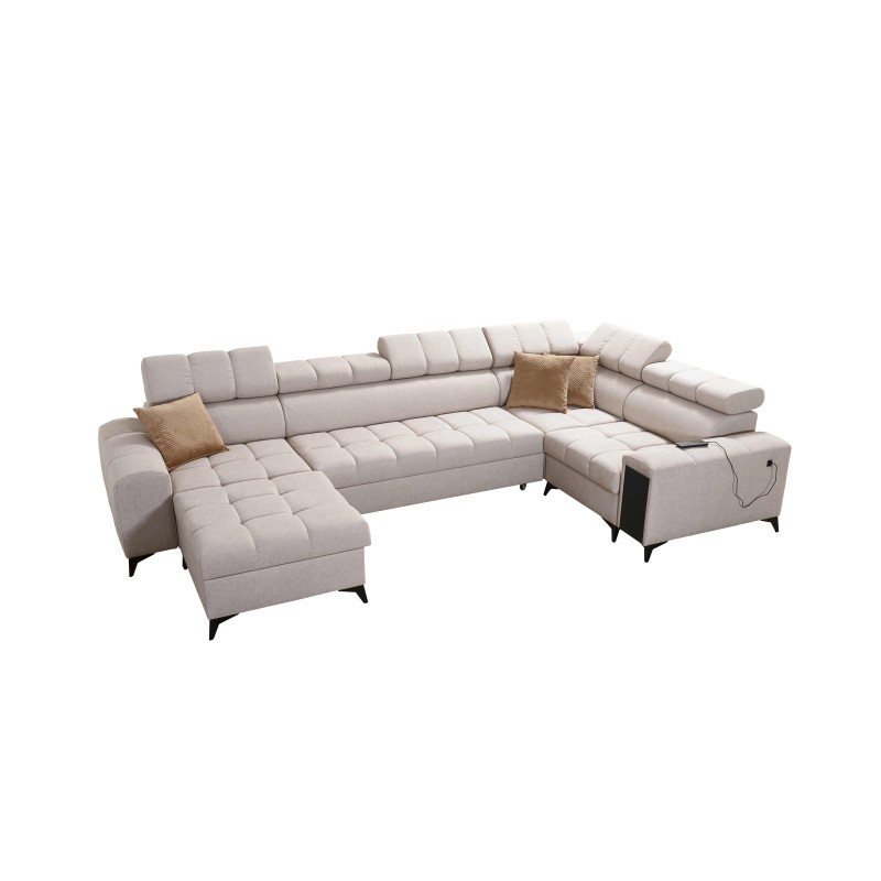 pMeta Title: Venna IV Mini Corner Sofa with Sleeping Function and USB Port - Perfect for Your Living Room | [Nazwa Sklepu]/p