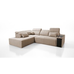 Sofá esquinero Milano VII con función de cama | Mueble elegante para tu sala de estar