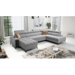 U-shaped Venna VI corner sofa with sleeping function | Furniture for You