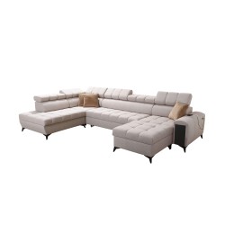 Sofá en forma de U Venna VI con función para dormir | Muebles para Ti Sofá en forma de U Venna VI con función para dormir | Muebles para Ti