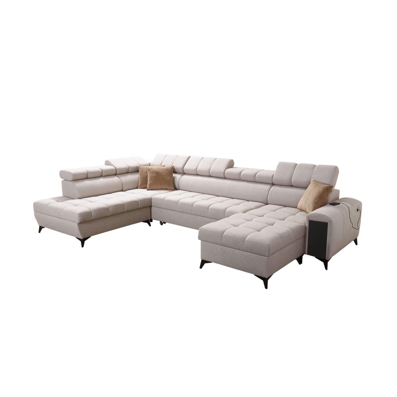 Sofá en forma de U Venna VI con función para dormir | Muebles para Ti Sofá en forma de U Venna VI con función para dormir | Muebles para Ti