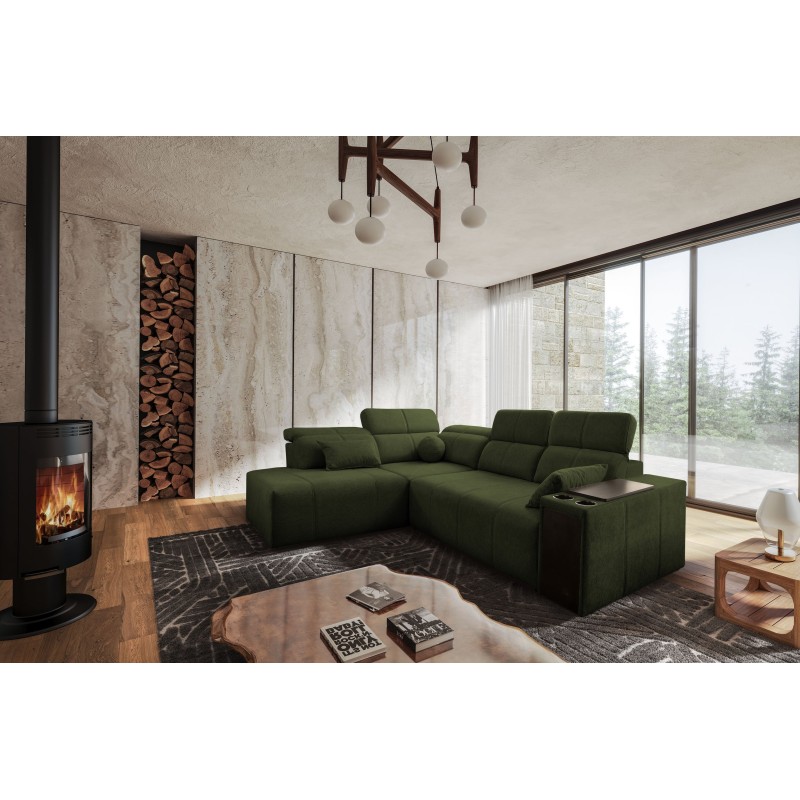 Milano VII Corner Sofa with Sleeping Function | Elegant Furniture for Your Living Room