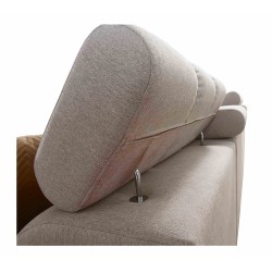 U-shaped Venna VIII sectional sofa with a sleeping function and USB port - Plush, Avra 14