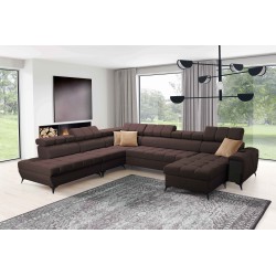 U-shaped corner sofa Venna X with sleeping function - Unique and functional furniture | [NAZWA SKLEPU]