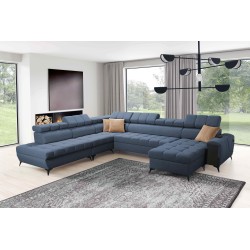 U-shaped corner sofa Venna X with sleeping function - Unique and functional furniture | [NAZWA SKLEPU]