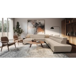 bMeta Title:/b Venna XIII Corner Sofa with Sleeping Function Plush, Avra 2 | Exceptional, Functional, and Stylish Furniture