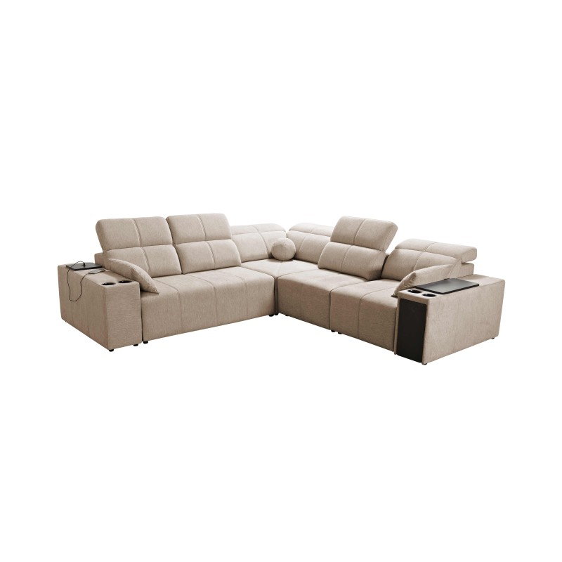 Milano III Mix corner sofa with a sleeping function (Weave, Verita 80) | Your living room full of comfort Milano III Mix corner sofa with a sleeping function (Weave, Verita 80) | Your living room full of comfort