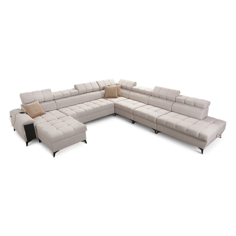 **Meta Title:** Venna XIII Corner Sofa with Sleeping Function Plush, Avra 9 | Unique, Functional, and Stylish Furniture