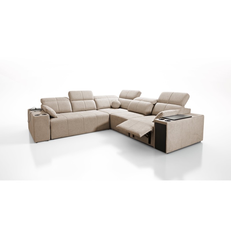 Milano III Mix corner sofa with a sleeping function (Weave, Verita 80) | Your living room full of comfort Milano III Mix corner sofa with a sleeping function (Weave, Verita 80) | Your living room full of comfort
