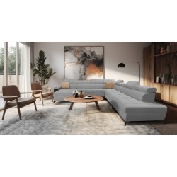 bMeta Title:/b Venna XIII Corner Sofa with Sleeping Function Plush, Avra 16 | Exceptional, Functional, and Stylish Furniture