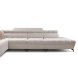 bMeta Title:/b Corner Sofa Venna XIII with Sleeping Function Plush, Avra 17 | Unique, Functional, and Stylish Furniture