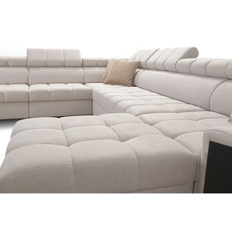 **Meta Title:** Venna XIII Corner Sofa with Sleeping Function Plush, Avra 7 | Unique, Functional, and Stylish Furniture