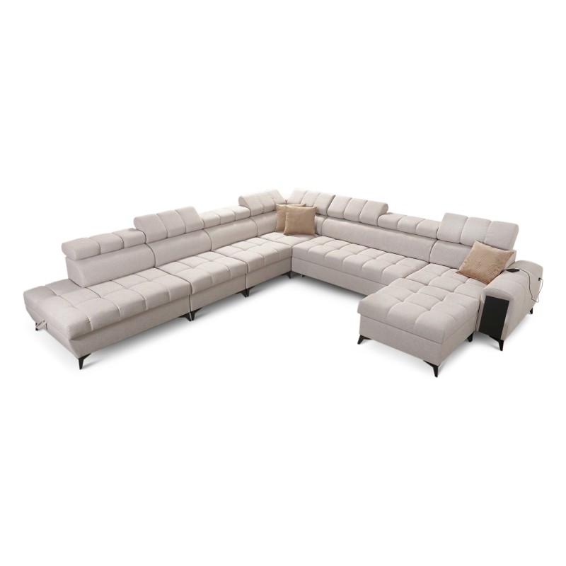 **Meta Title:** Venna XIII Corner Sofa with Sleeping Function Plush, Avra 9 | Unique, Functional, and Stylish Furniture