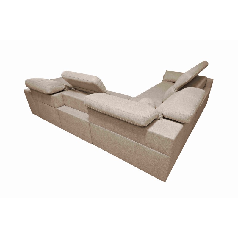 Esquina Milano III Mix con función de cama (Tejido, Verita 75) | Tu salón lleno de confort Esquina Milano III Mix con función de cama (Tejido, Verita 75) | Tu salón lleno de confort
