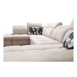 Esquina Ascot VI con función de cama, puerto USB y reposacabezas ajustables | Muebles Esquina Ascot VI con función de cama, puerto USB y reposacabezas ajustables | Muebles