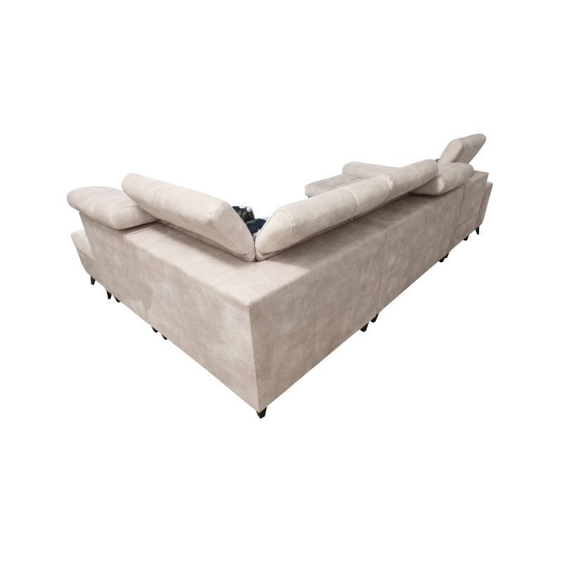 Esquina Ascot VI con función de cama, puerto USB y reposacabezas ajustables | Muebles Esquina Ascot VI con función de cama, puerto USB y reposacabezas ajustables | Muebles