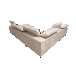 U-förmiges Ecksofa Ascot VIII mit Schlaffunktion | Samtstoff, Wave 6 U-förmiges Ecksofa Ascot VIII mit Schlaffunktion | Samtstoff, Wave 6