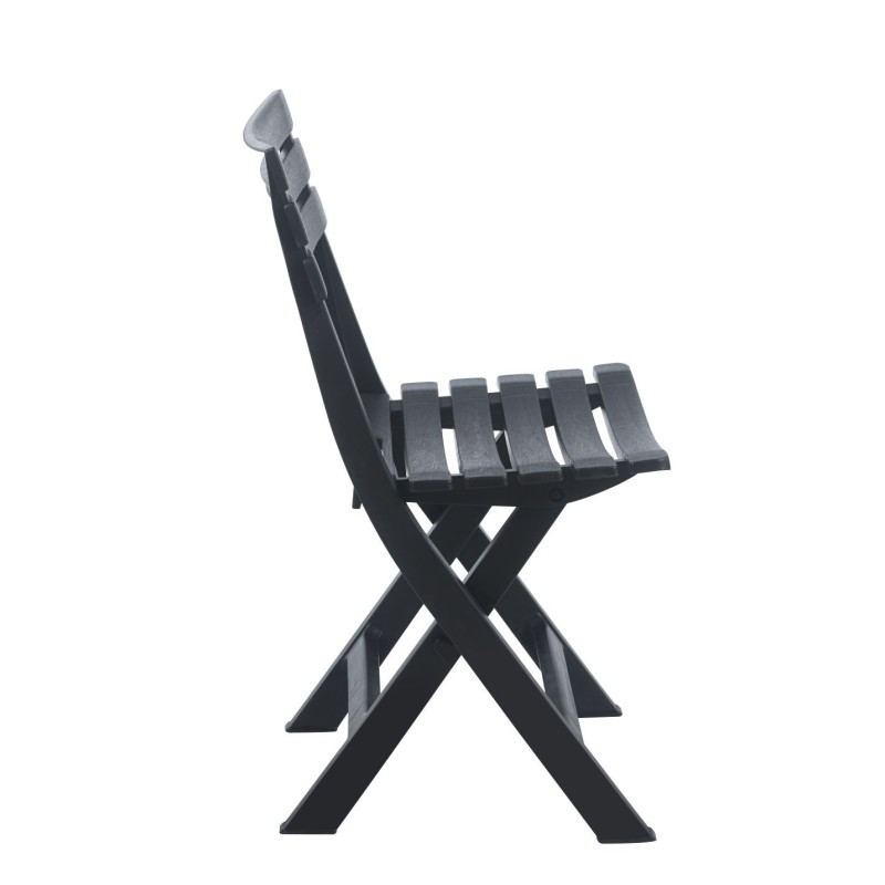 Set Klapptisch + 2 Stühle (schwarz) Set Klapptisch + 2 Stühle (schwarz)