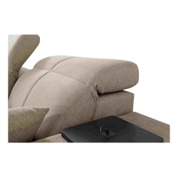 Milano III Mix Corner Sofa with Sleeping Function (Weave, Verita 75) | Your Living Room Full of Comfort